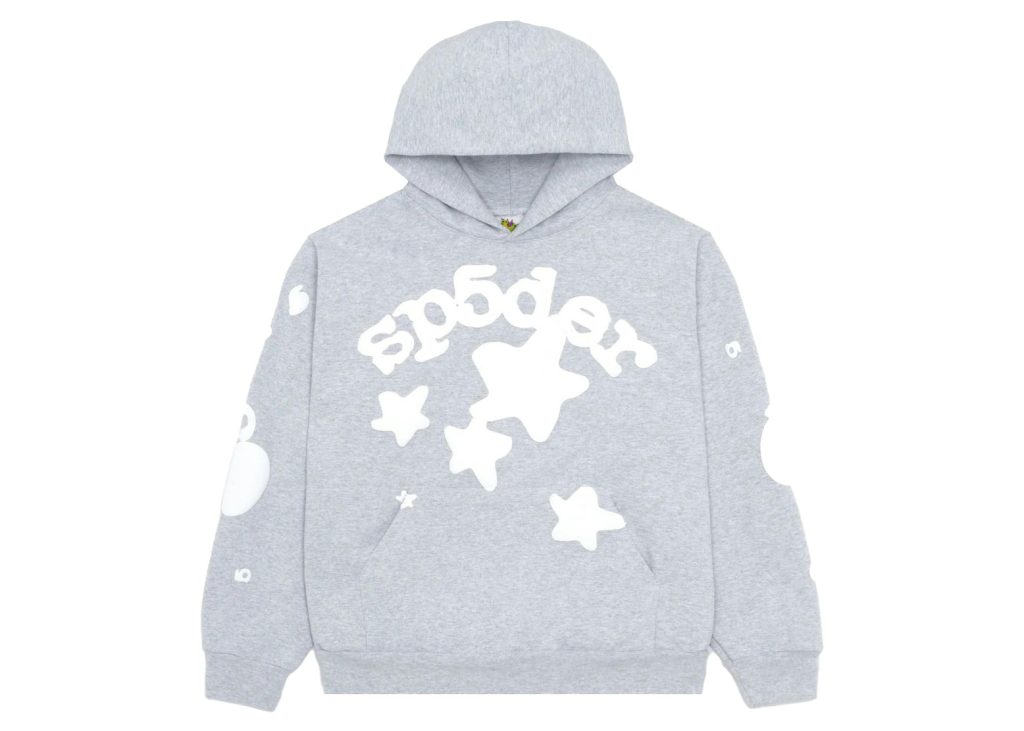 grey sp5der hoodie