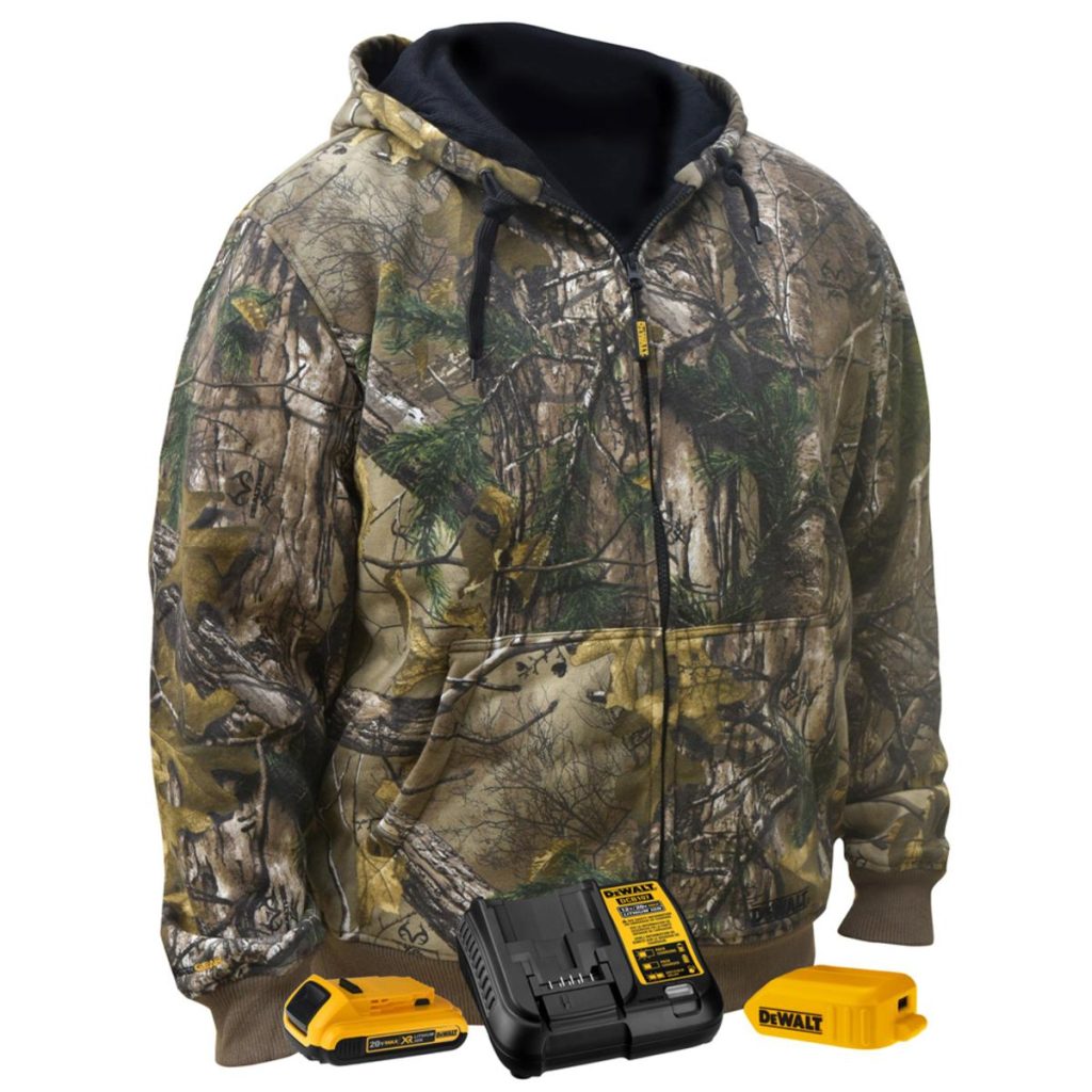 dewalt heated hoodie