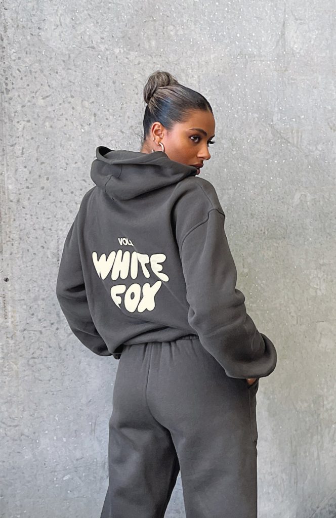 white fox hoodie 