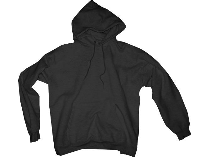 Blank hoodie template