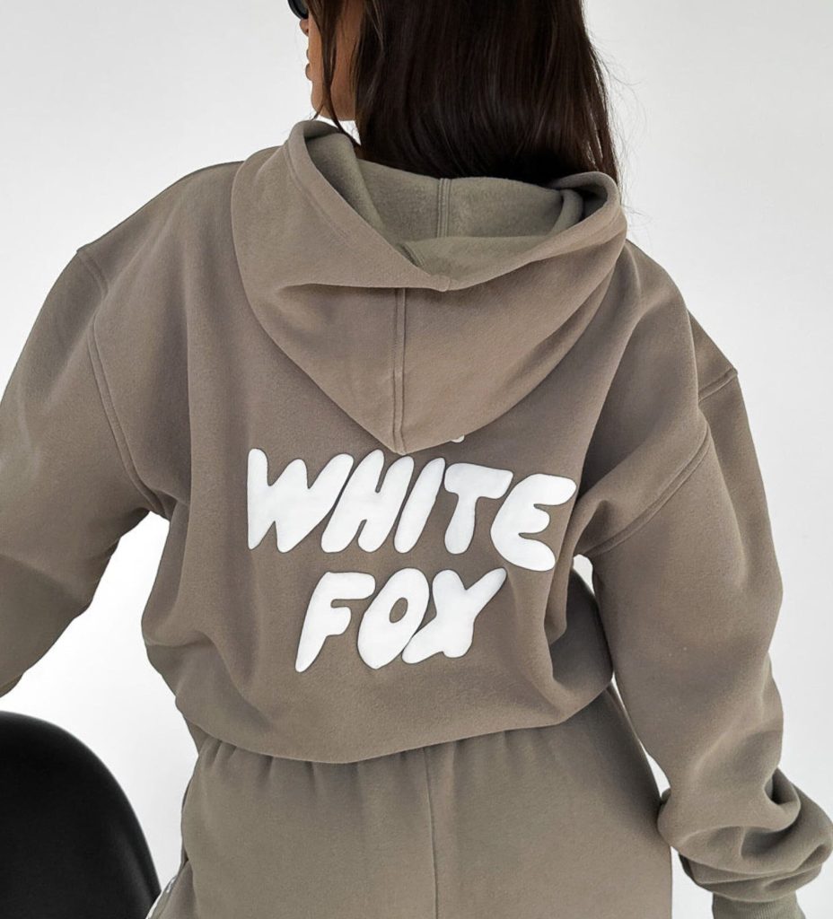 white fox hoodie 