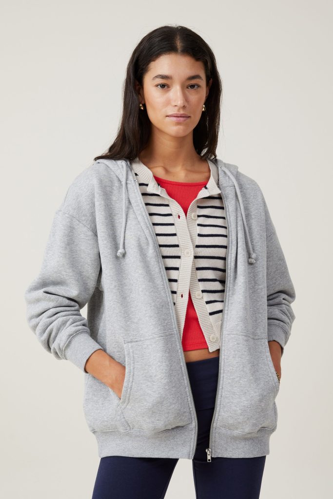 Women's zip up hoodie