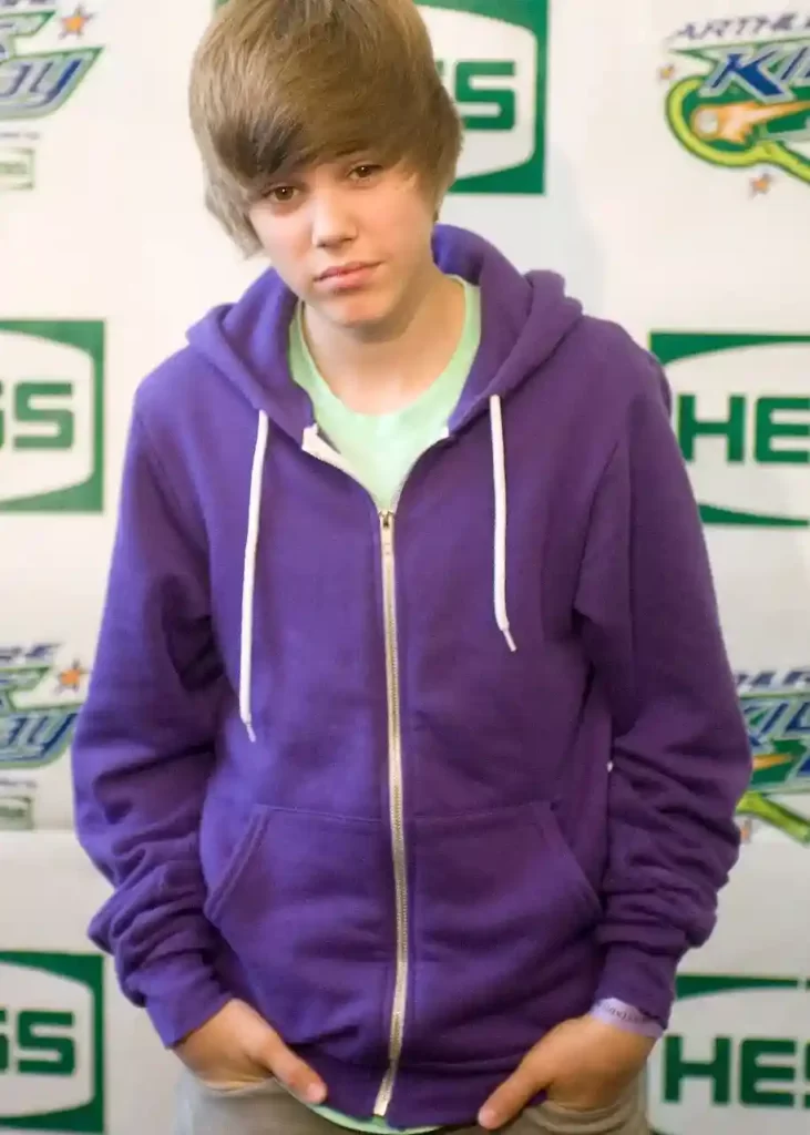 justin bieber purple hoodie