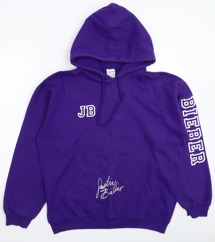 justin bieber purple hoodie