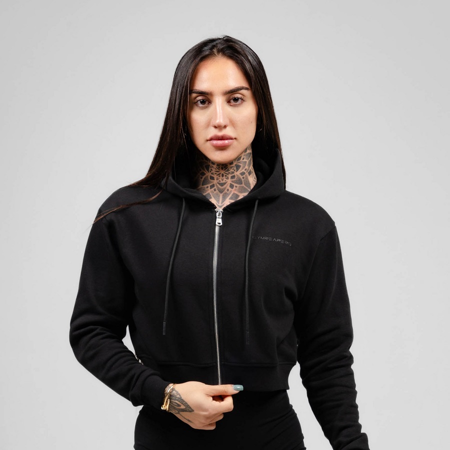 Zipper hoodies for women