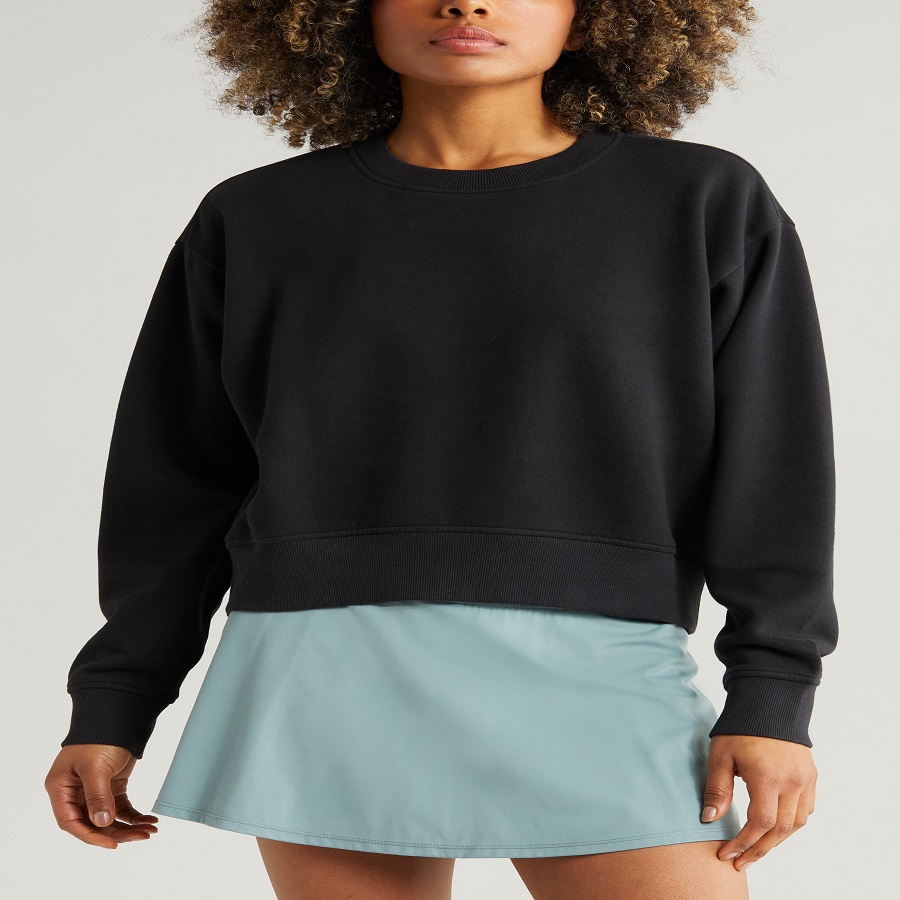 Black Crewneck Sweatshirt