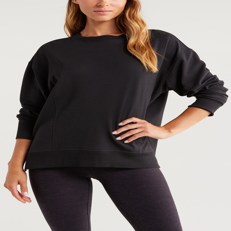 Black Crewneck Sweatshirt