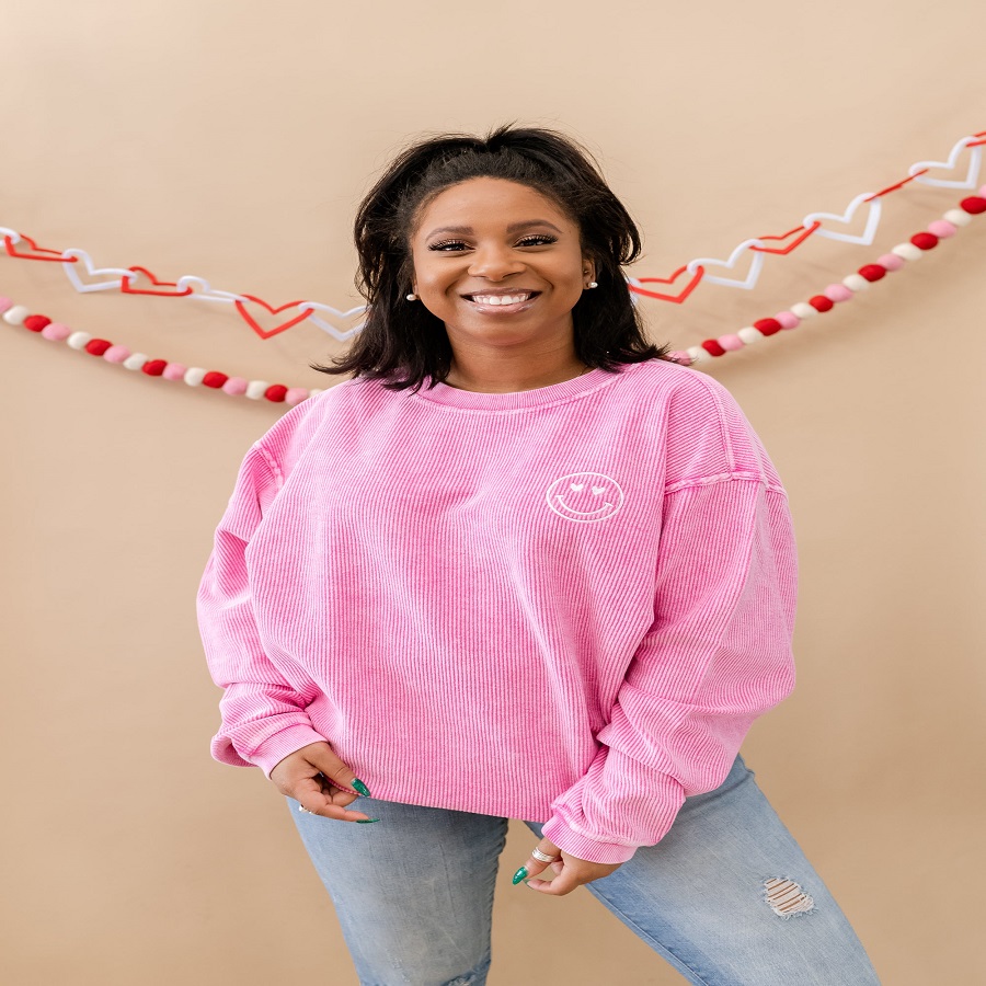 Hot Pink Sweatshirt