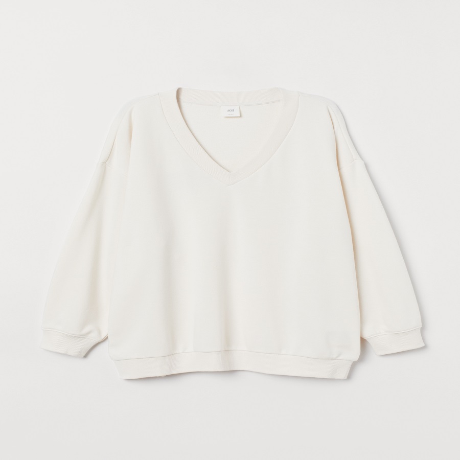 V Neck Sweatshirt